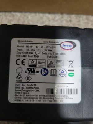 ECTran 450626 Motor Actuator Model MD141-27-L1-157-333 for Power Recliner Chairs