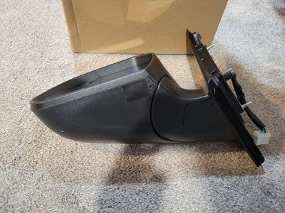 Front Driver Side Heated Side Mirror For 2015-2019 Hyundai Sonata Glossy Black
