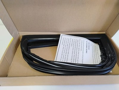 New Frigidaire Freezer Door Gasket Seal, Black Rubber #242193209/AP5807083