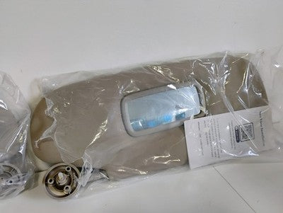 1Pair Sun Visor Set Left & Right For 2002-2009 Dodge Ram 1500 2500 3500 Beige