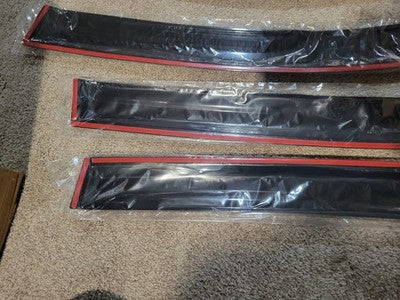 For 2003-2007 Honda Accord 4 Door Sedan Mugen Style Window Visor Sun Rain Guards