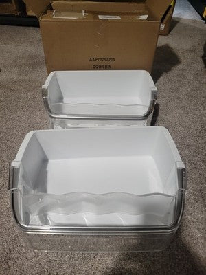 2 Refrigerator Door Bin Shelf (Right) For LG Kenmore AAP73252202 AAP73252209