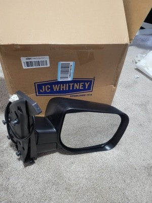 Power Mirror For 2010-2015 Nissan Titan Passenger Side Manual Folding Black