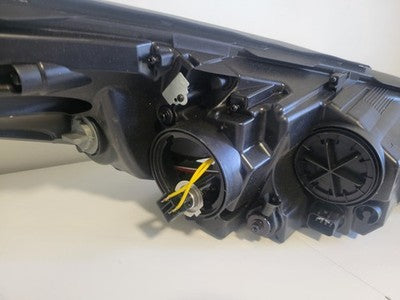 2015-2017 Hyundai Sonata Halogen Headlights Pair Black Hous Set HY2503183 Left