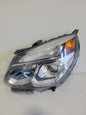 Driver Side Projector Headlight Chrome Assy For 2016-17 Chevy Equinox Halogen