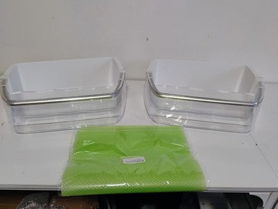 Two Refrigerator Door Bin Shelf (Right) For LG Kenmore AAP73252202 AAP73252209