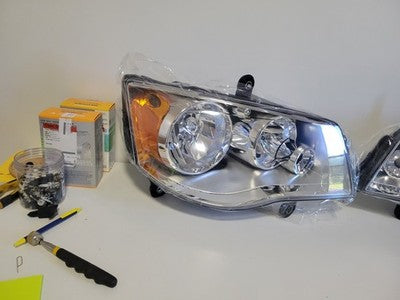 Headlights Pair for 2011-2020 Dodge Grand Caravan Town Country Set CH2502192
