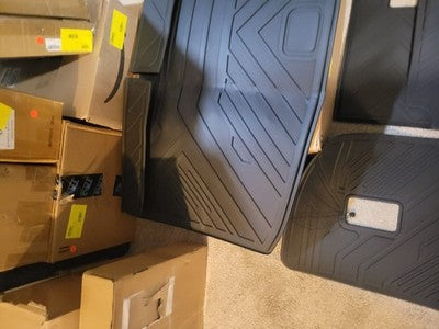 Cargo Mat Backrest Mats for 2024-2026 Chevy Traverse & 2025 2026 Buick Enclave