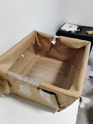 DA97-08693B Refrigerator Crisper Drawer For Samsung Upper Bin Replacement