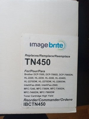 ImageBrite  TN-450 Toner For Brother MFC-7860DW MFC-7460DN MFC-7360N DCP-7065DN