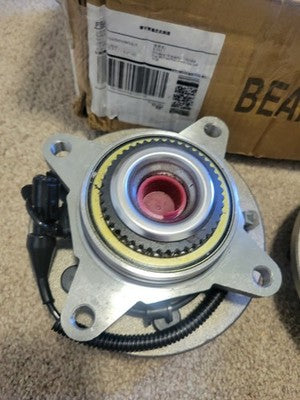 Pair 4WD Front Wheel Hub and Bearings for Ford F-150 Expedition Lincoln Mark LT