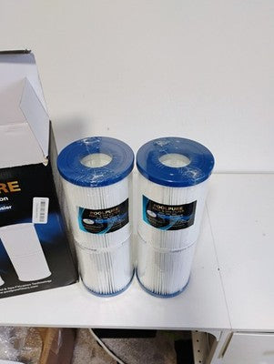 2 PK.  POOLPURE FILTERS #PLFPRB25-IN / POOL & SPA FILTRATION