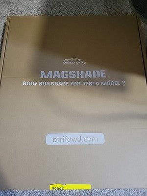 Tesla Model Y Sunshade Roof, Magshade for Tesla Model Y