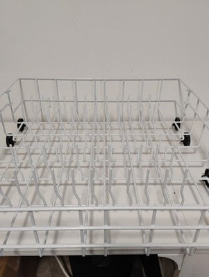 Upgraded OEM 808602302 Dishwasher Lower Dishrack for Frigidaire Kenmore White