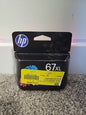 HP 67XL High Yield Tri-color Original Ink Cartridge Exp June 2027