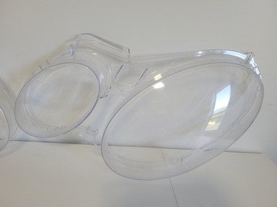 Headlight Lens Cover For Mercedes Benz C-Class 2001-2007 2038203161 2038203261