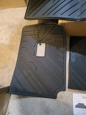 Cargo Mat Backrest Mats for 2024-2026 Chevy Traverse & 2025 2026 Buick Enclave