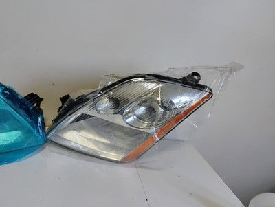 For 2007-2009 Nissan Sentra 4DR Chrome Halogen Headlights Headlamps Left+Right