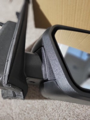 Right Side Mirror Power Manual Fold 21 to 25 Ford F-150 MISSING SMALL PIECE PICS