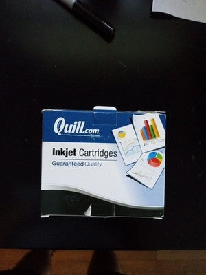 New Quill Black Ink for Brother LC512PKS (qty: 2 in box) Sealed