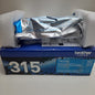 NEW GENUINE - BROTHER TN315C CYAN TONER CARTRIDGE - TN-315C - SEALED BAG
