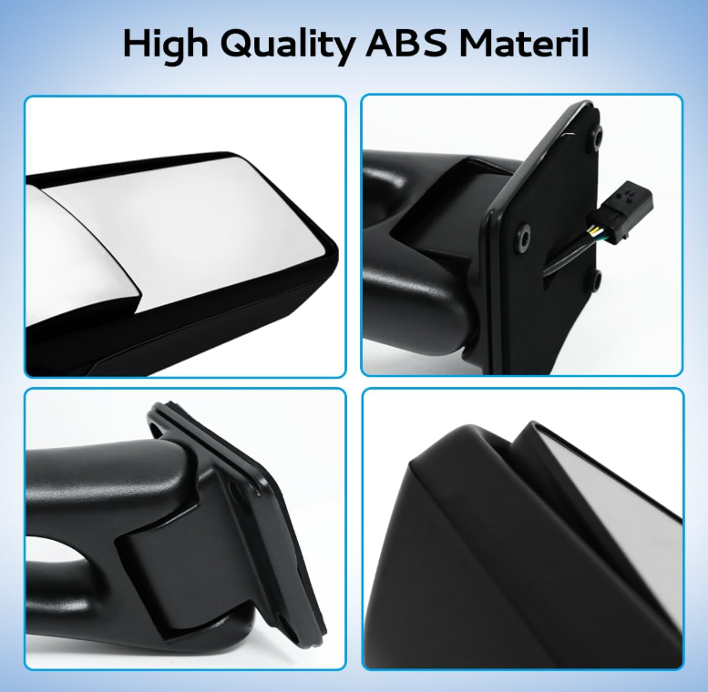 Door Mirror Black fit for 2013-2022 Peterbilt 579 Truck RIGHT RIGHT