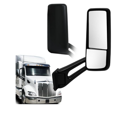Door Mirror Black fit for 2013-2022 Peterbilt 579 Truck RIGHT RIGHT