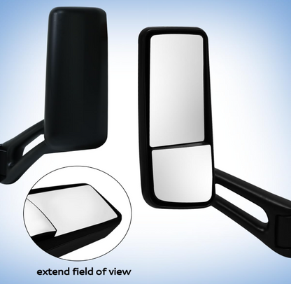 Door Mirror Black fit for 2013-2022 Peterbilt 579 Truck RIGHT RIGHT