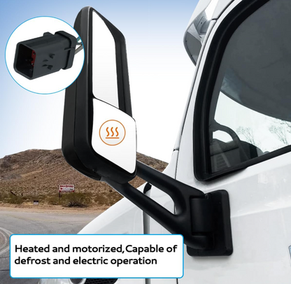 Door Mirror Black fit for 2013-2022 Peterbilt 579 Truck RIGHT RIGHT