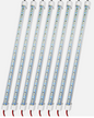 12V Led Interior Light Bar 2 Packs 72Led 6500K White with ON/Off Switch 2 Packs