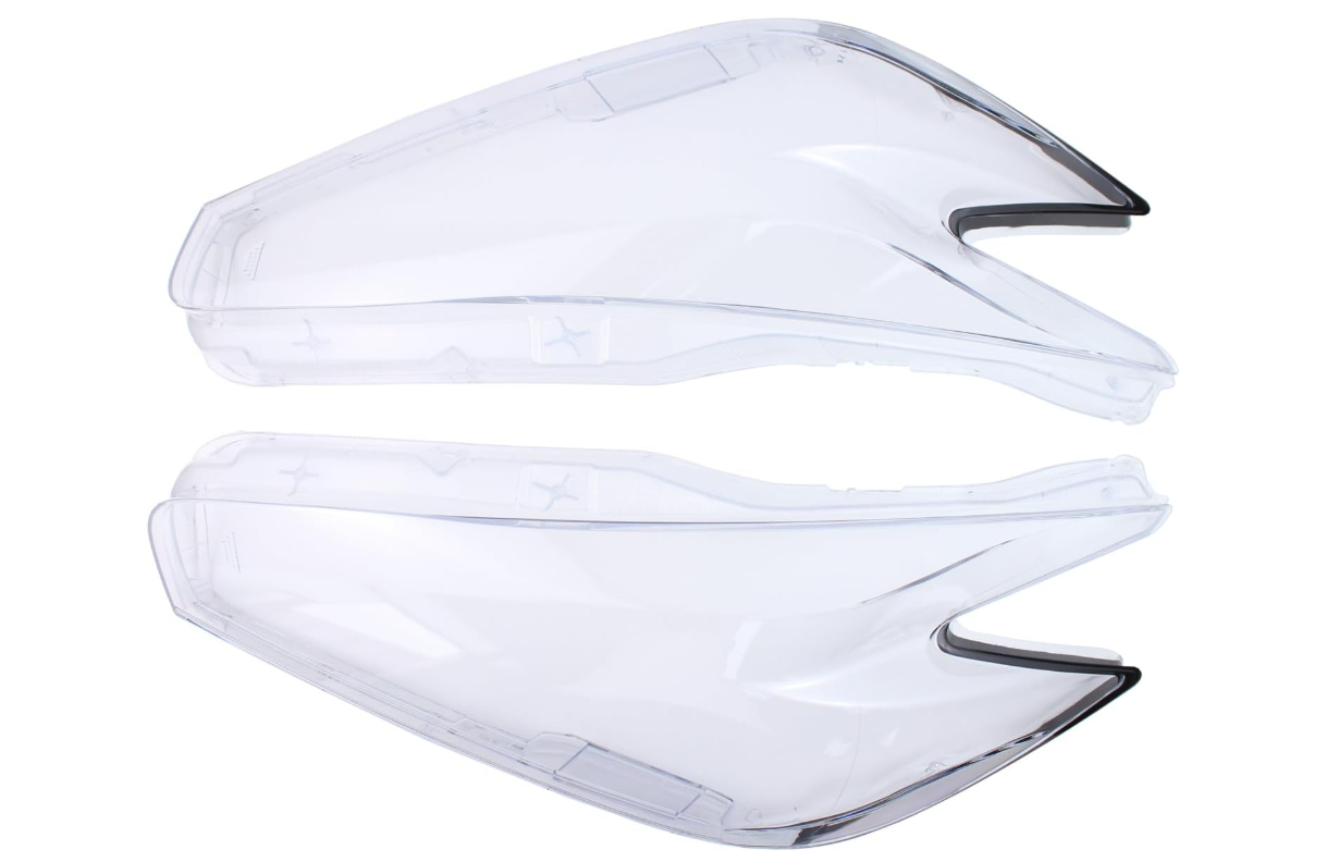 Roneeson 2Pcs Headlamp Headlight Lens Cover for Nissan Murano 2015-2018