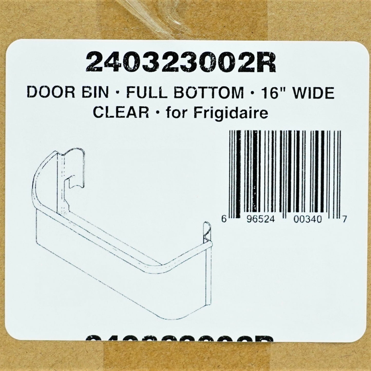 240323002 for Electrolux Refirgerator Door Bar Bin Shelf PS429725 AP2115742