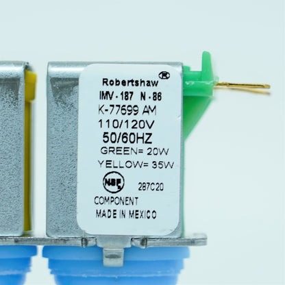 Robertshaw K-77699 for Whirlpool W11043013 Refrigerator Water Solenoid Valve