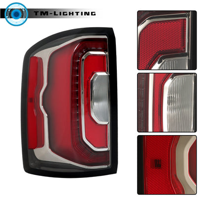 For 2016 2017 18 GMC Sierra Tail Light Rear Left Driver Side Brake Lamp LED