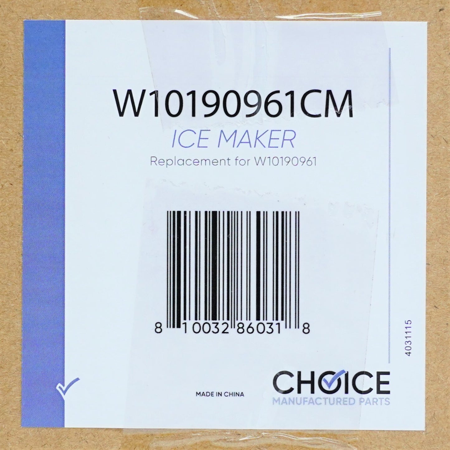 IM961 for Whirlpool Kenmore Kitchenaid WPW10190961 Refrigerator Icemaker Ice