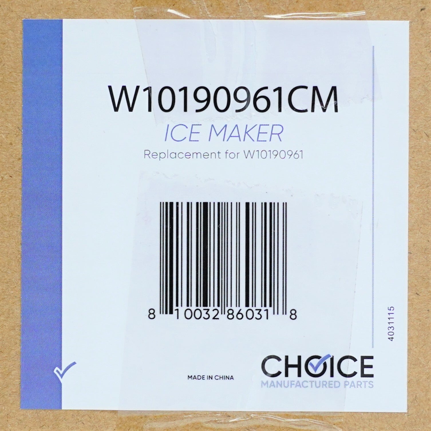 IM961 for Whirlpool Kenmore Kitchenaid WPW10190961 Refrigerator Icemaker Ice
