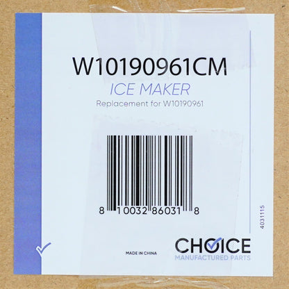 IM961 for Whirlpool Kenmore Kitchenaid WPW10190961 Refrigerator Icemaker Ice
