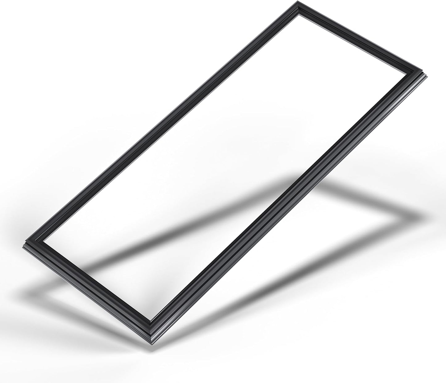 W10830055 Refrigerator French Door Gasket Seal Compatible with Whirlpool Refrigerator Freezer W10163991 W10191105 W10443238 AP6027230 Appliance Gasket Ap Door Ref Fd Replacement Only Black