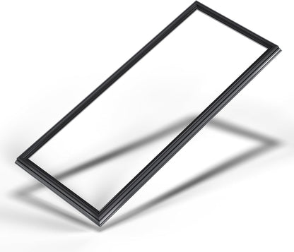 W10830055 Refrigerator French Door Gasket Seal Compatible with Whirlpool Refrigerator Freezer W10163991 W10191105 W10443238 AP6027230 Appliance Gasket Ap Door Ref Fd Replacement Only Black
