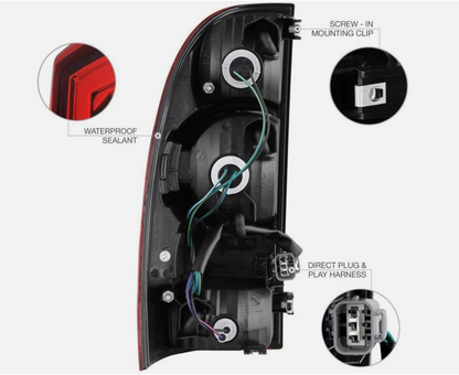 Passenger Side RH Rear Tail Light Brake Lamp For Toyota Tacoma 2005-2015