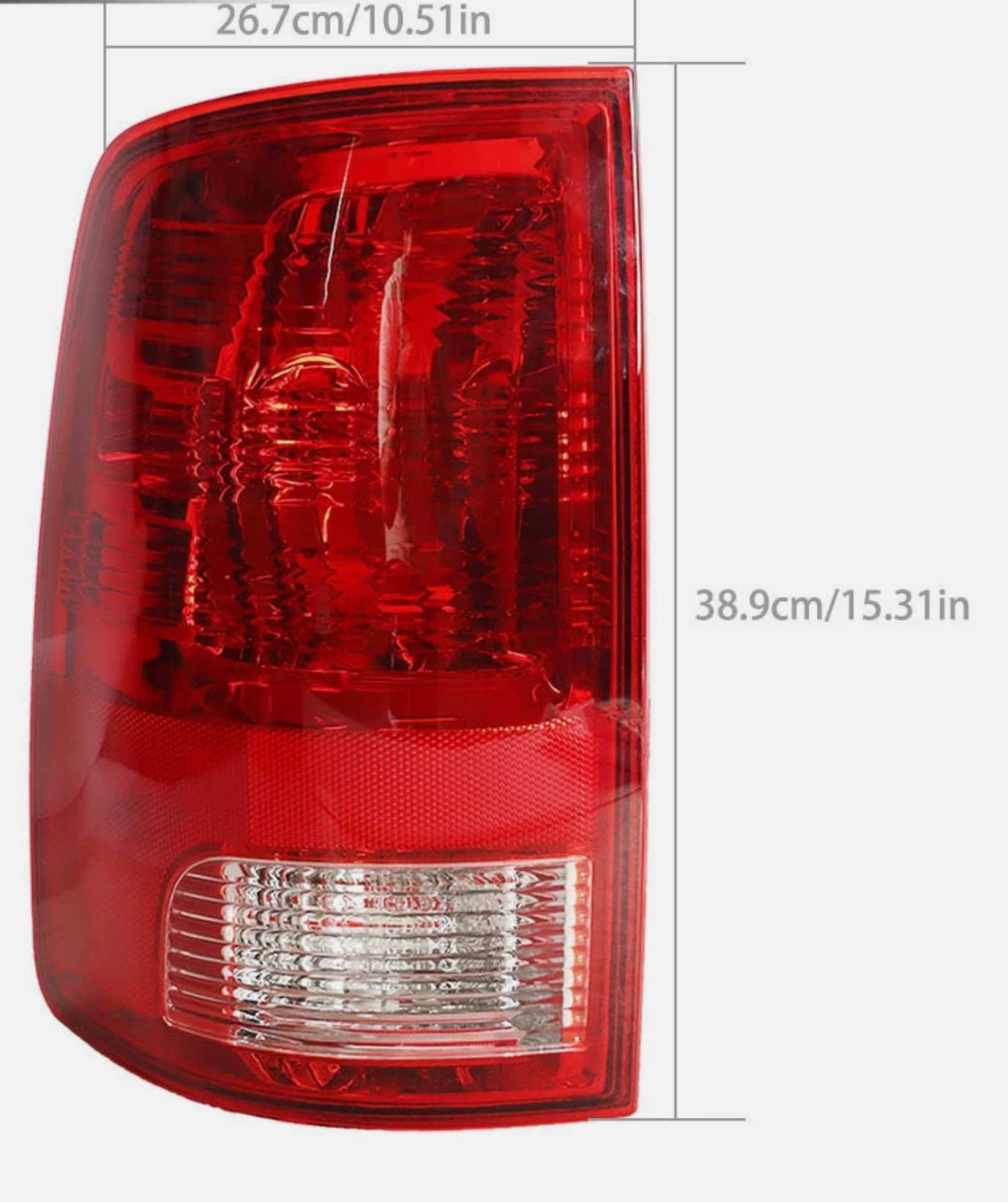 For Dodge Ram 1500/2500/3500 2009-2018 Tail Light Brake Lamp Driver Side LH
