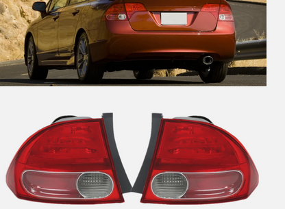 For 2006-2007 08 Honda Civic Right&Left Side Rear Tail Lamp Assembly Tail Light