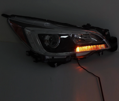For 2015-2017 Subaru Legacy/Outback Headlight Right Passenger Side Halogen Black