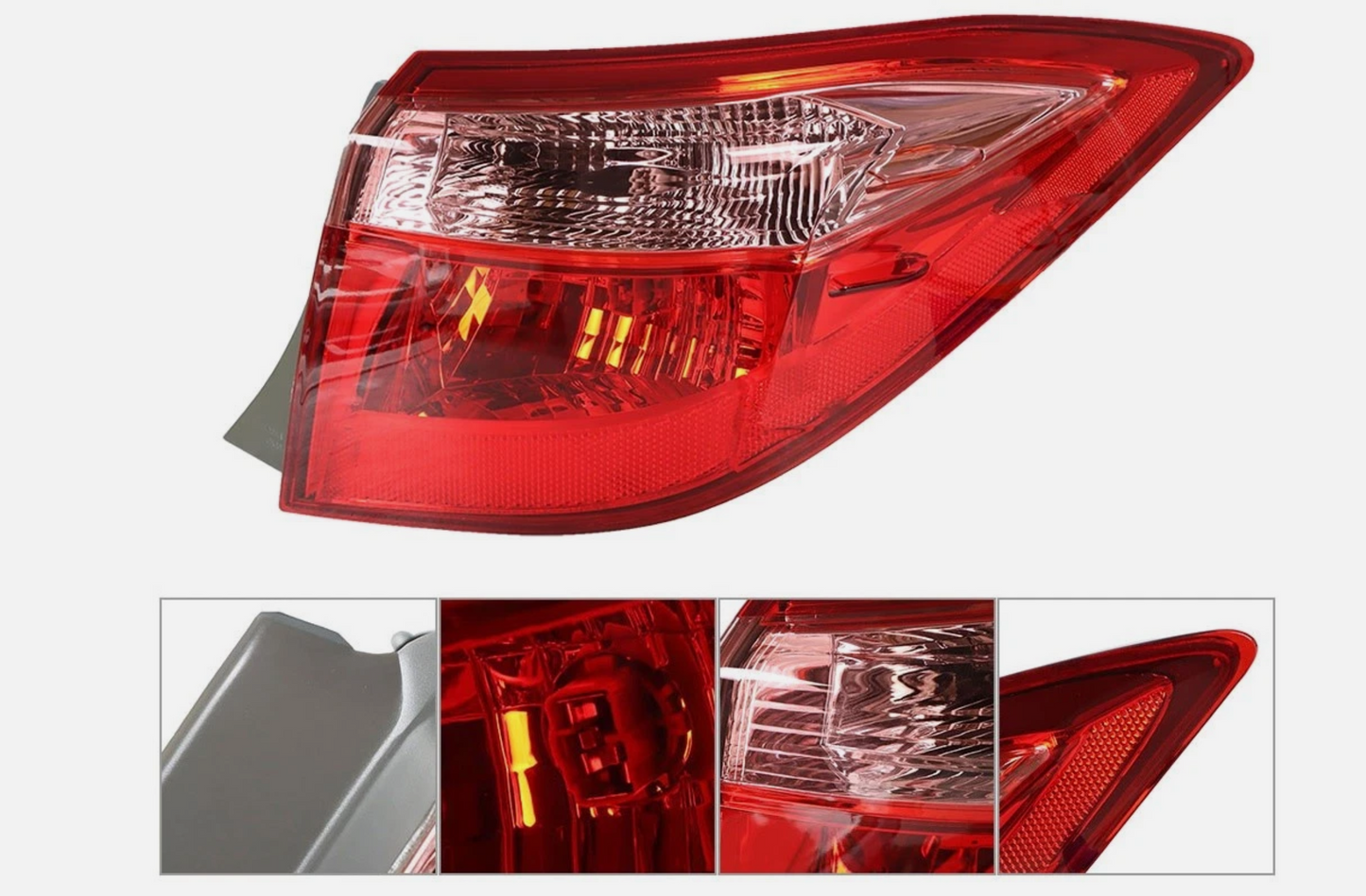 Outer Tail Light Brake Lamp Right Passenger Side For 2017-2019 Toyota Corolla