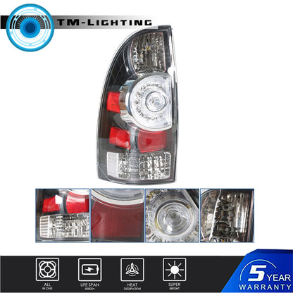 LH+RH Tail Lights Brake Lamps Assembly Pair Set for 05-15 Toyota Tacoma