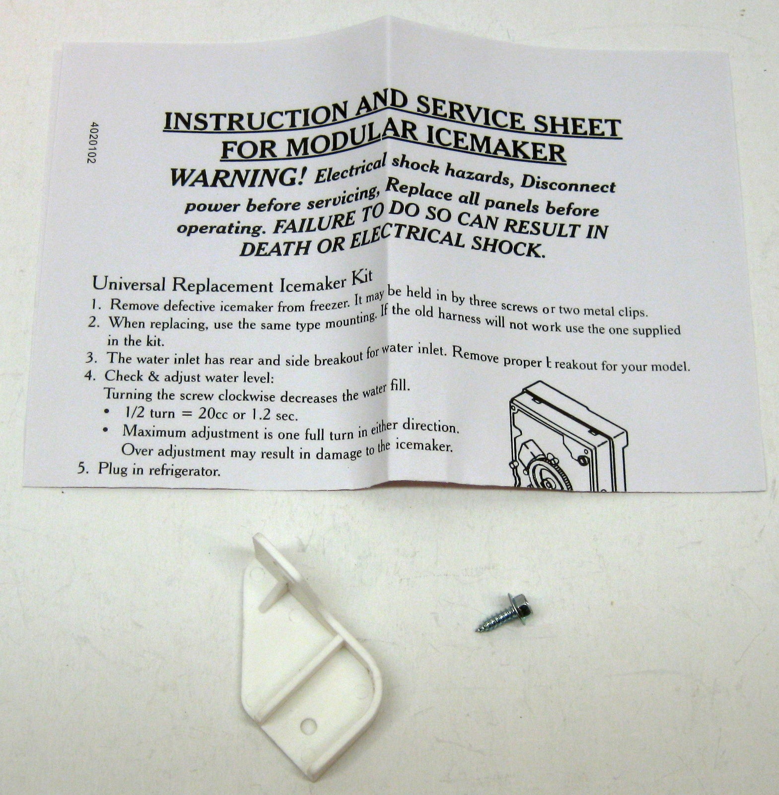 IM900 Refrigerator Icemaker for Maytag Amana PS2121513 AP4135008 D7824705