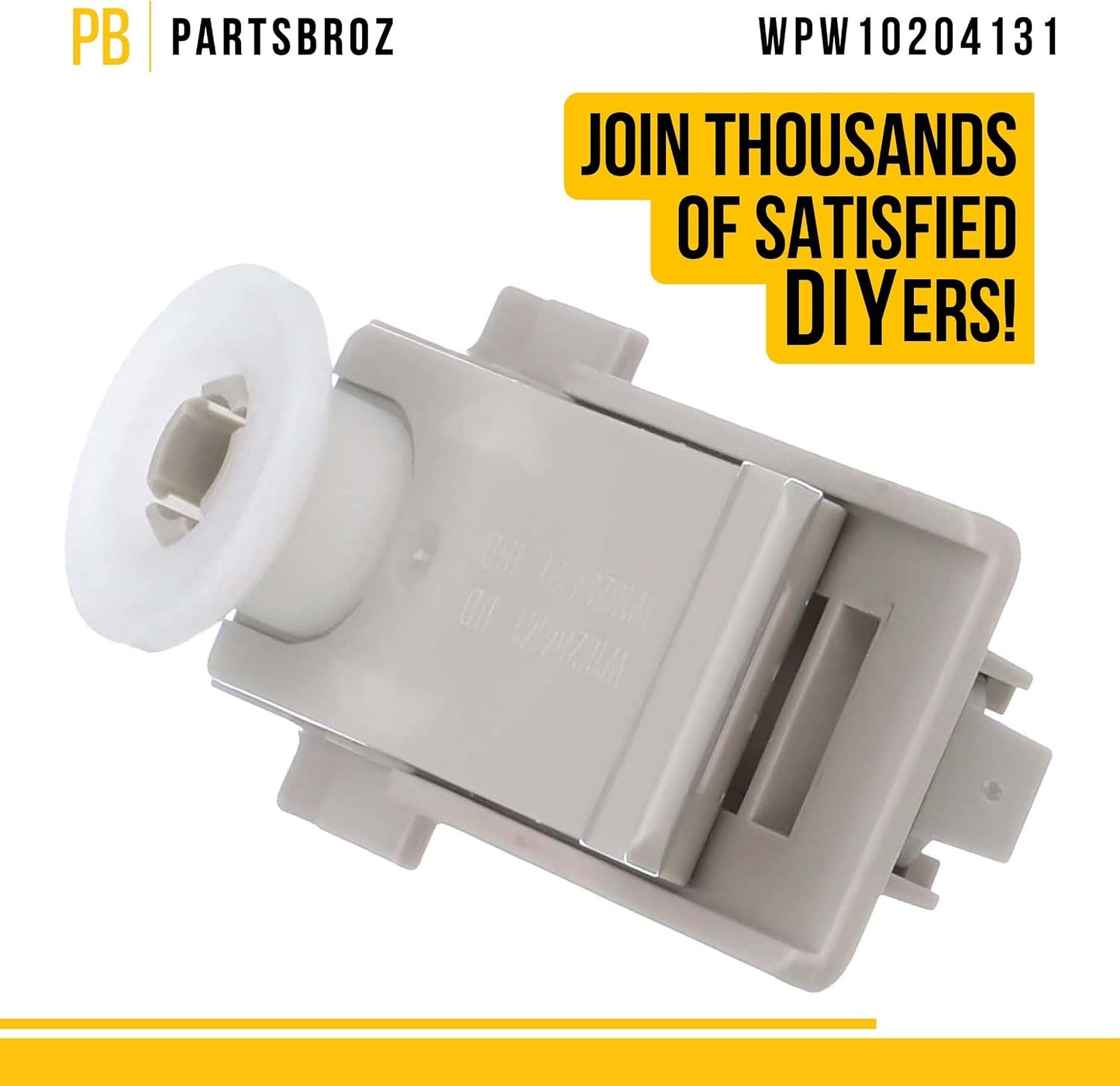 WPW10204131 Rack Adjuster - Compatible with Whirlpool Kenmore Estate Inglis Dishwasher - Replaces AP6016961 WPW10204114 8051116 W10204114 W10204131 1482032 3373365 3380395 3380860 PS11750255