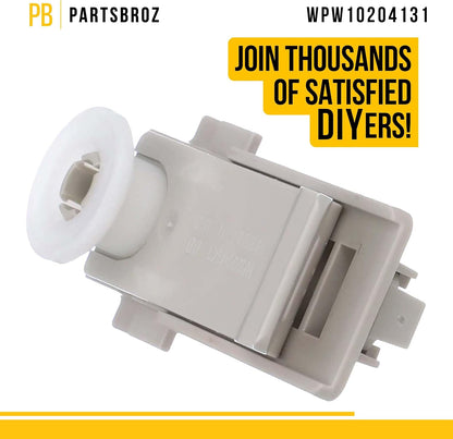 WPW10204131 Rack Adjuster - Compatible with Whirlpool Kenmore Estate Inglis Dishwasher - Replaces AP6016961 WPW10204114 8051116 W10204114 W10204131 1482032 3373365 3380395 3380860 PS11750255