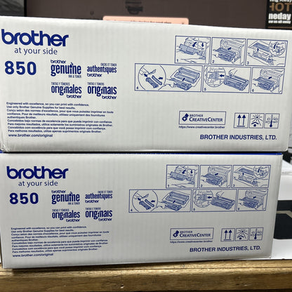 NEW Brother TN850 High Yield Black Toner Cartridge Genuine OEM Replacement