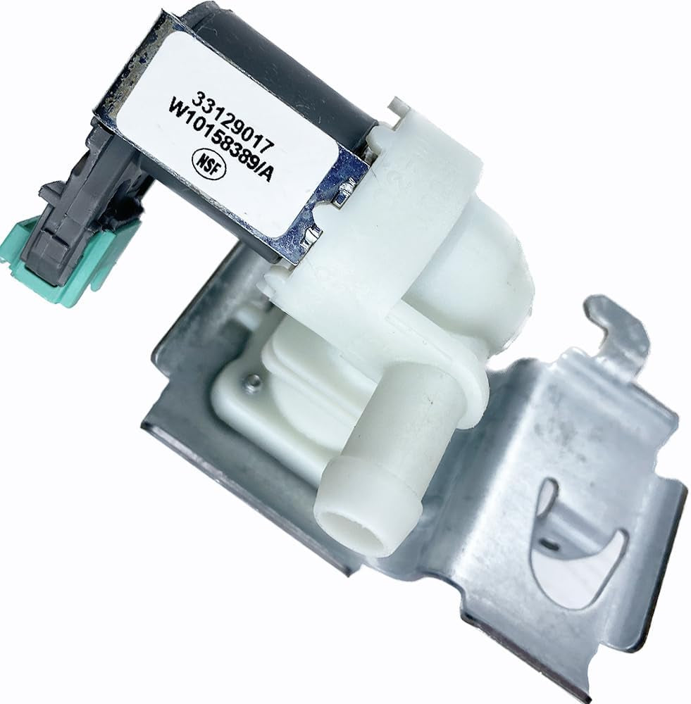 𝙎𝙪𝙣𝙣𝙞𝙨𝙬𝙞 𝙊𝙀𝙈 W10158389 Dishwasher Water Inlet Valve Replacement WPW10158389 Dishwasher Water Valve Parts 8558986 AP6015932 PS11749213 W10158387